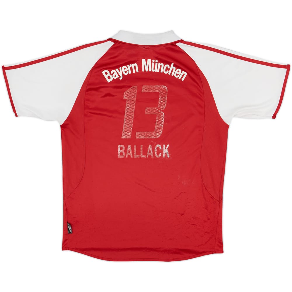 2003-04 Bayern Munich Home Shirt Ballack #13 - 4/10 - (XL.Boys)