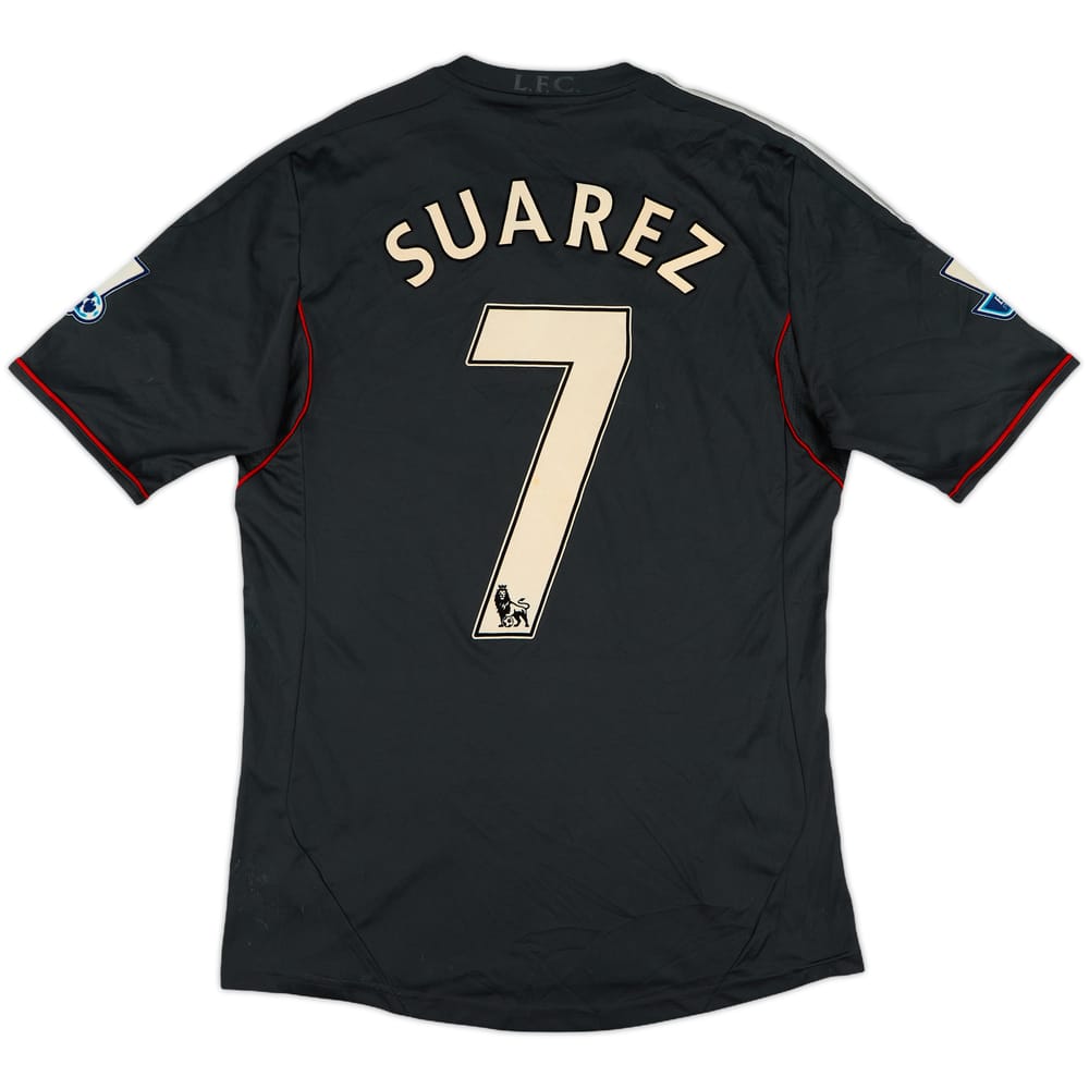 2011-12 Liverpool Away Shirt Suarez #7 - 4/10 - (S)