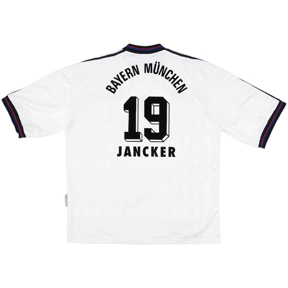 1996-98 Bayern Munich Away Shirt Jancker #19 - 9/10 - (XL)