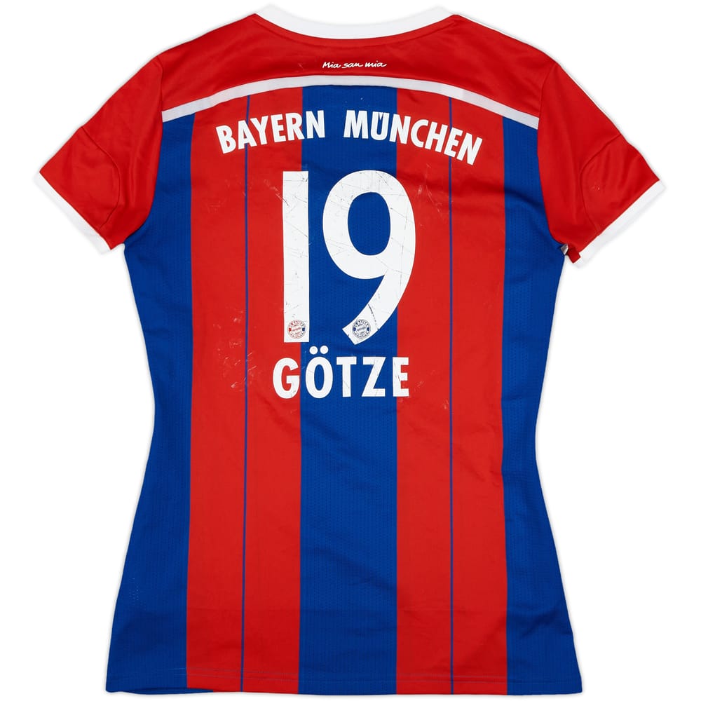 2014-15 Bayern Munich Home Shirt Gotze #19 - 5/10 - (Women's L)