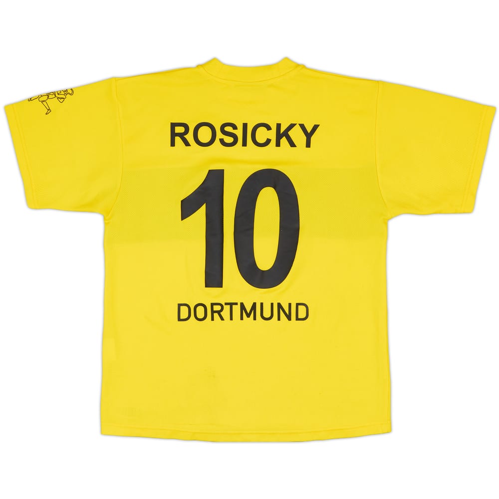 2002-03 Borussia Dortmund Home Shirt Rosicky #10 - 7/10 - (XL.Boys)