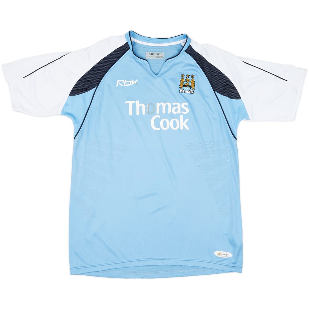 2006-07 Manchester City Home Shirt - 4/10 - (L)