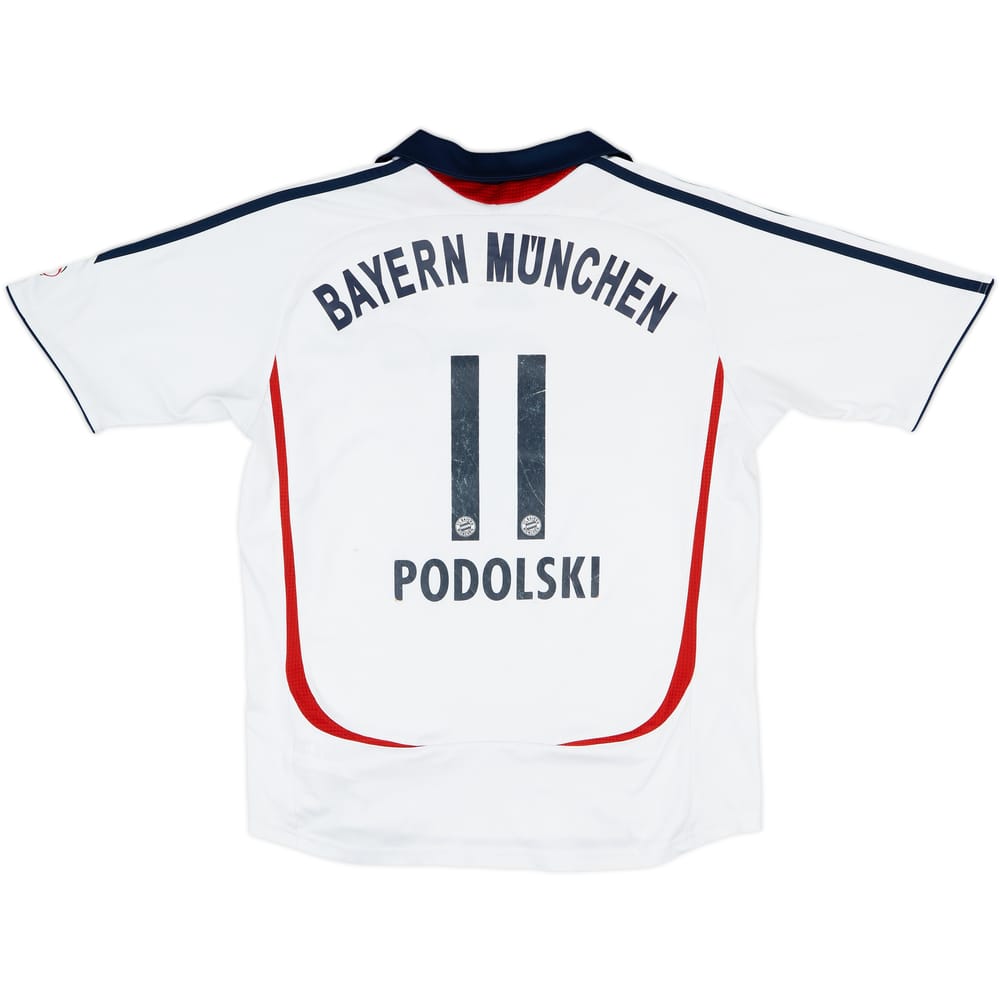 2006-07 Bayern Munich Away Shirt Podolski #11 - 5/10 - (L.Boys)