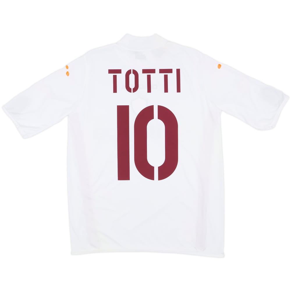 2003-04 Roma Away Shirt Totti #10 - 7/10 - (XL)