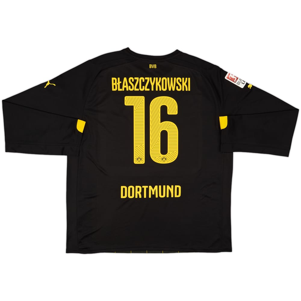 2014-16 Borussia Dortmund Away L/S Shirt Blaszczykowski #16 - 9/10 - (XXL)