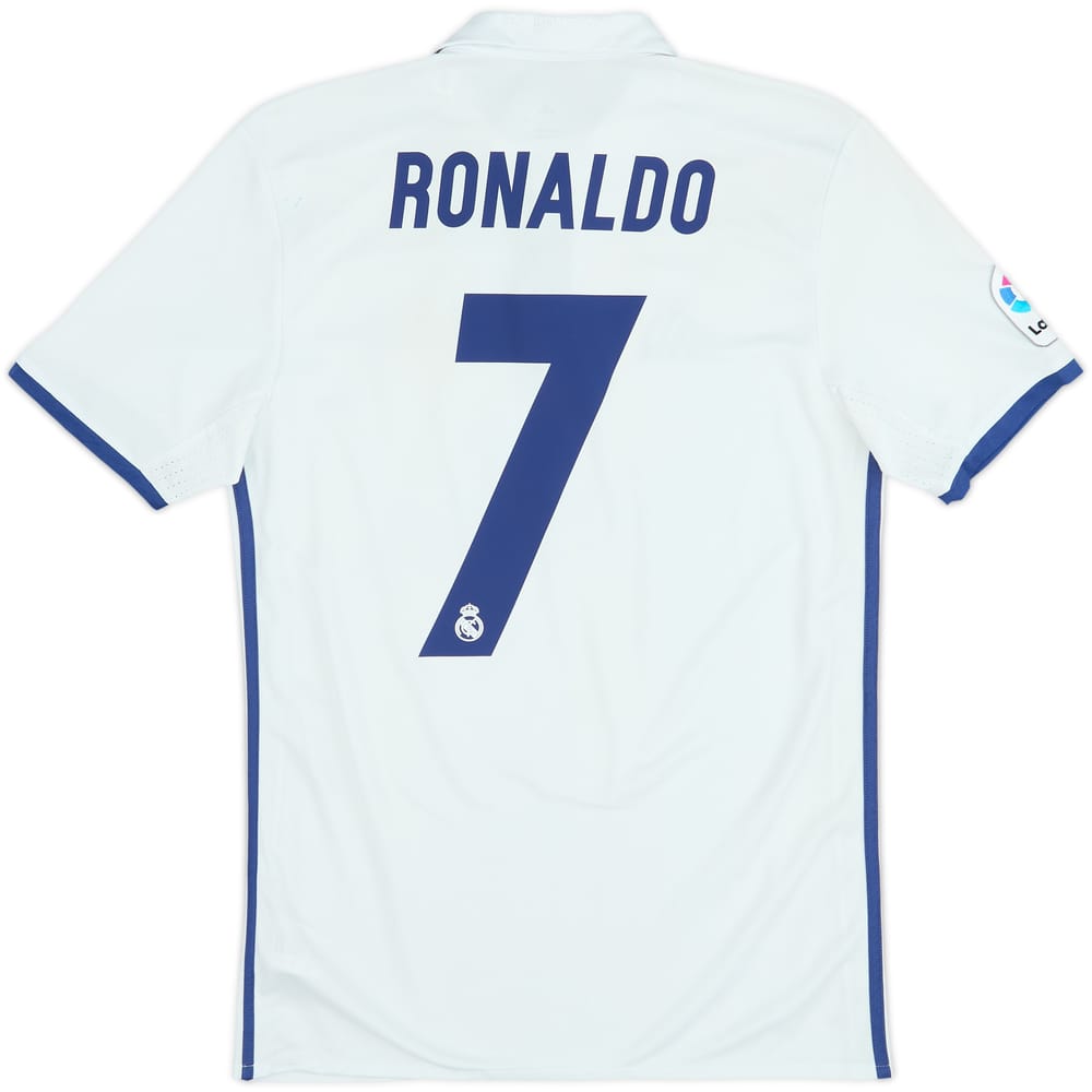 2016-17 Real Madrid Home Shirt Ronaldo #7 - 6/10 - (S)
