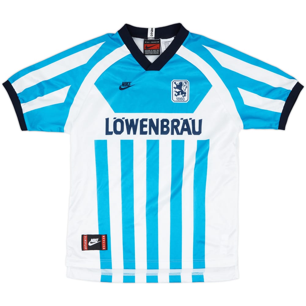 1995-96 1860 Munich Home Shirt - 9/10 - (XL.Boys)