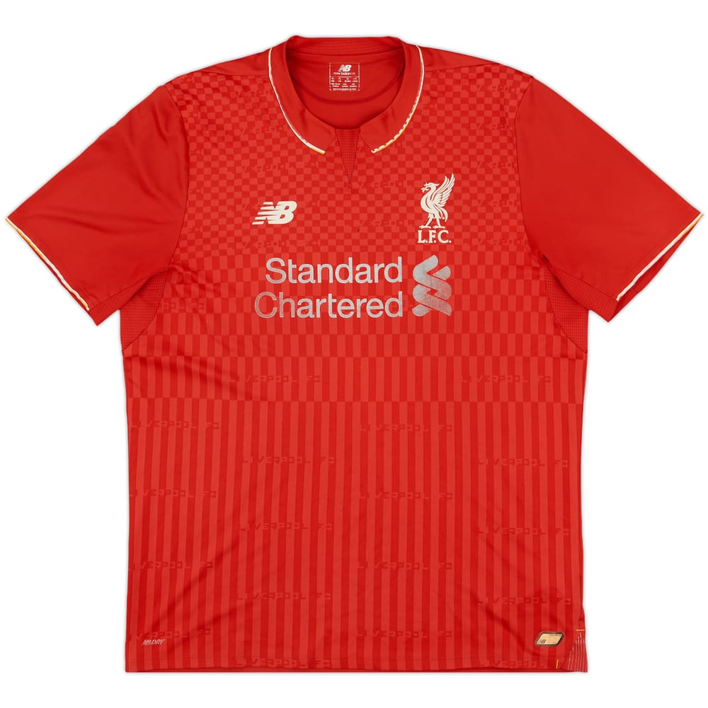 2015-16 Liverpool Home Shirt - 4/10 - (XL)