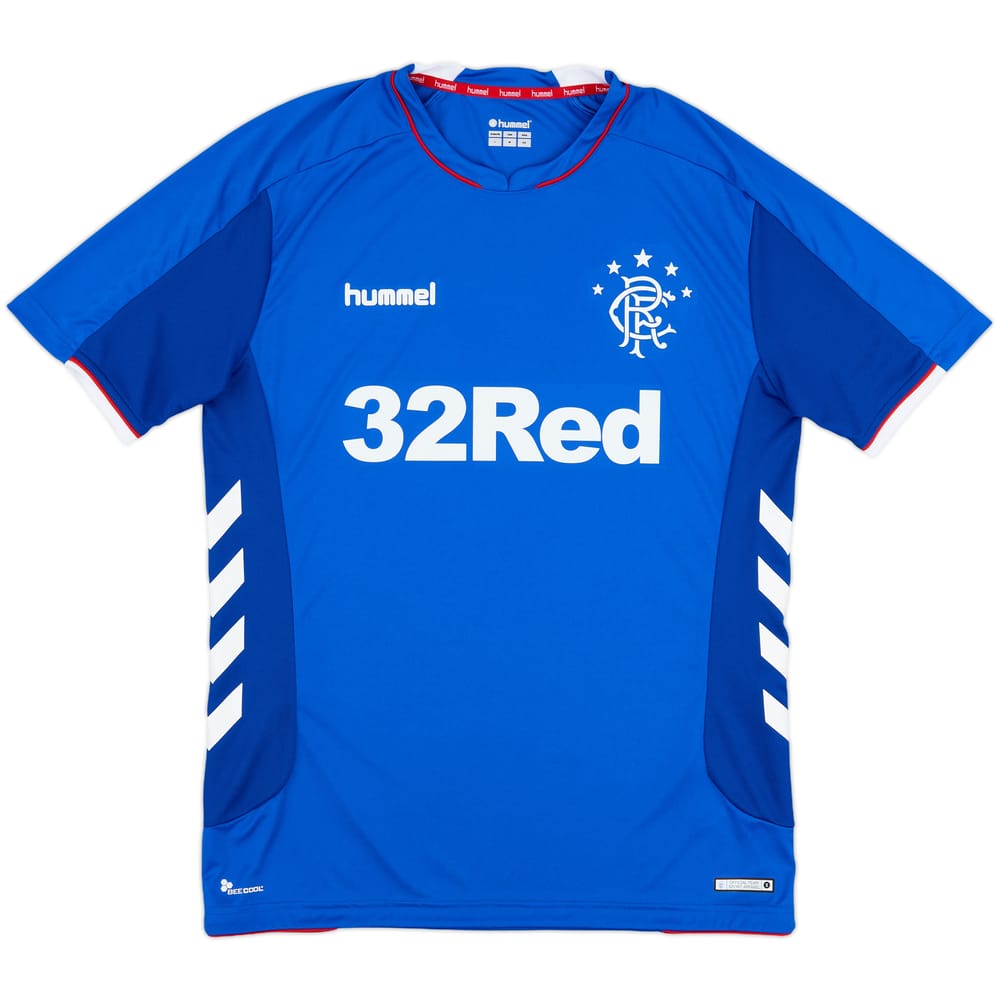 2018-19 Rangers Home Shirt - 10/10 - (L)
