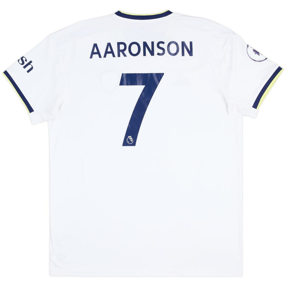 2022-23 Leeds United Home Shirt Aaronson #7 - 8/10 - (XL)