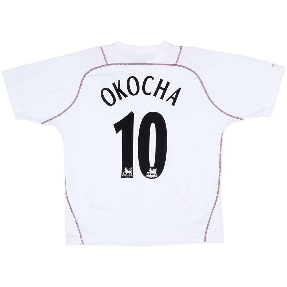 2003-05 Bolton Home Shirt Okocha #10 - 8/10 - (L)