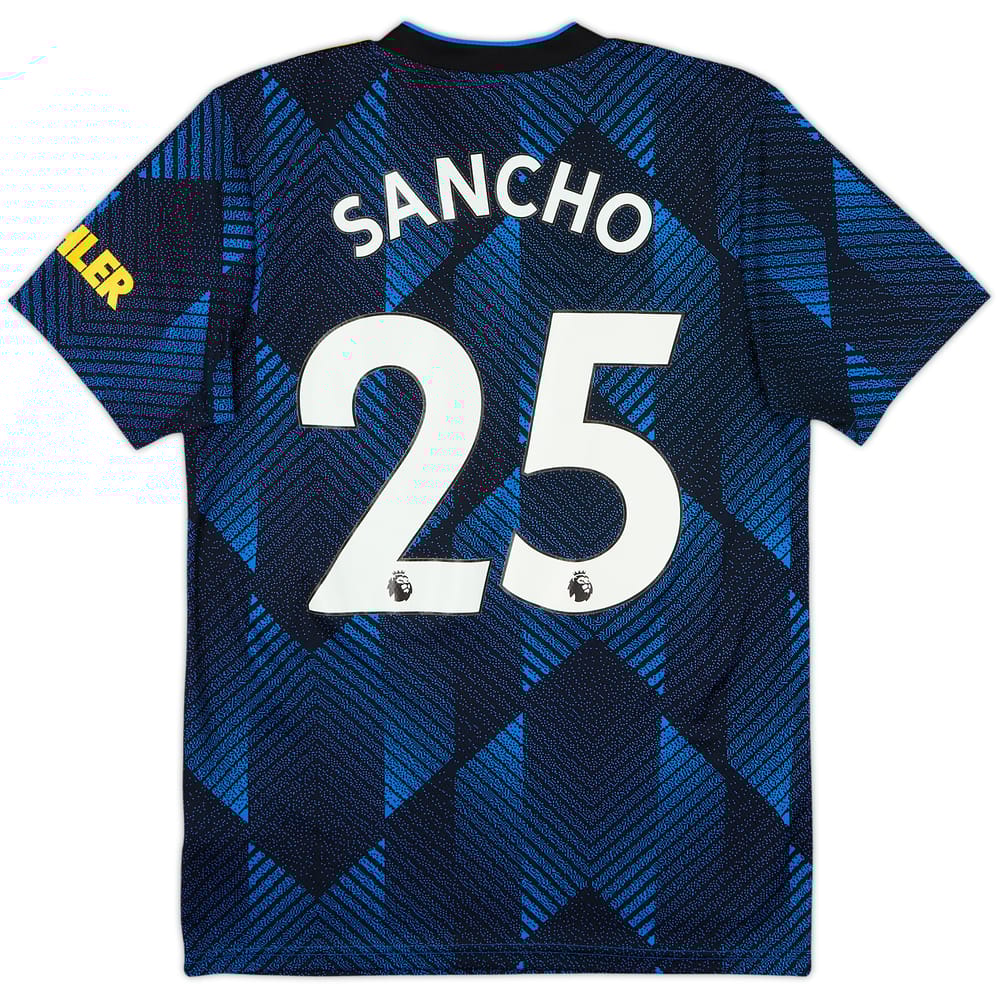 2021-22 Manchester United Third Shirt Sancho #25 - 10/10 - (S)