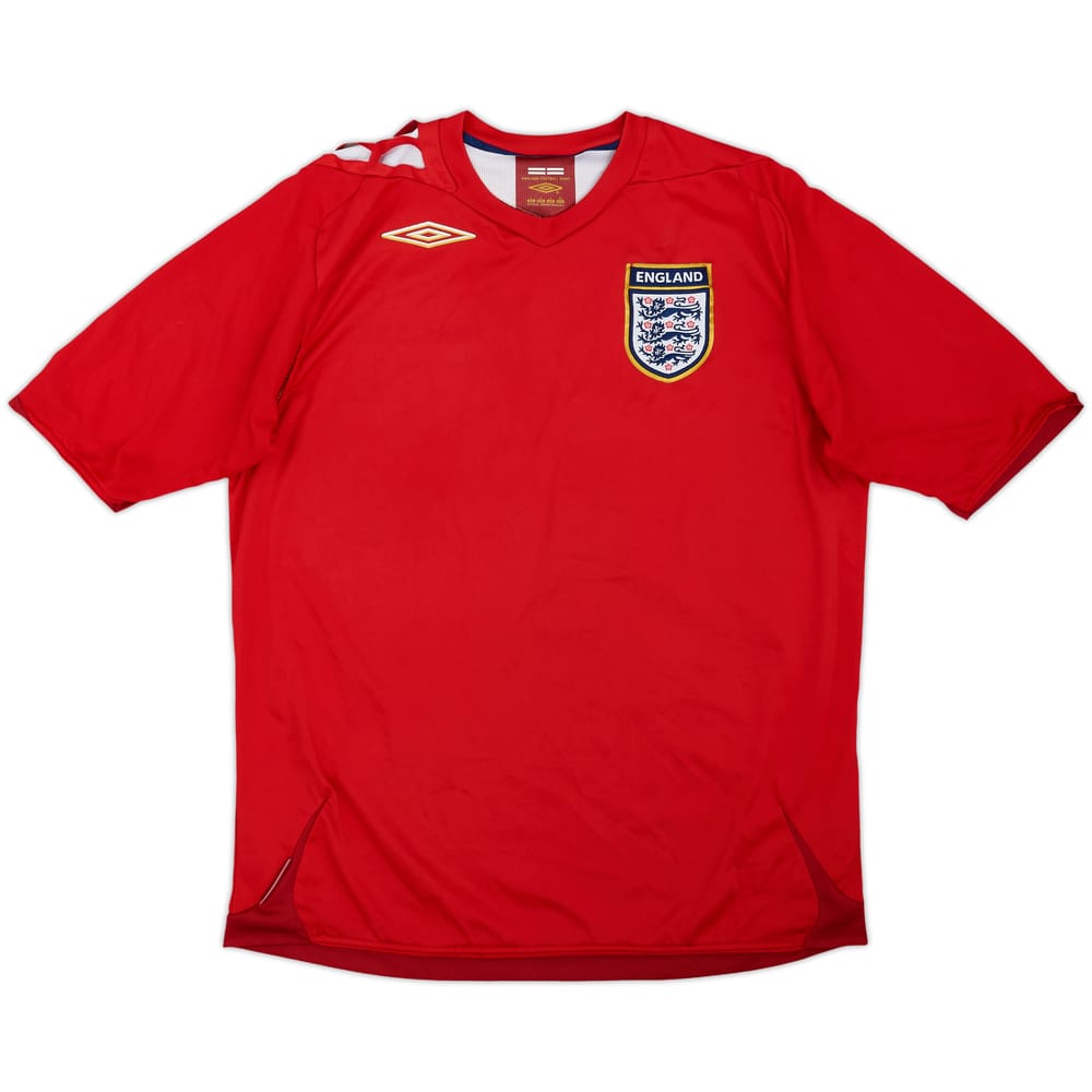 2006-08 England Away Shirt - 5/10 - (L)