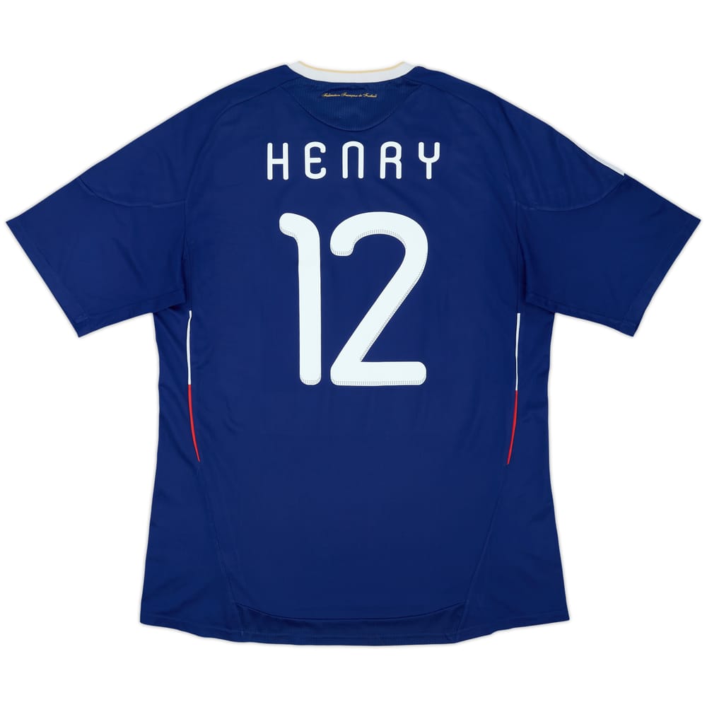 2009-10 France Home Shirt Henry #12 - 6/10 - (XL)
