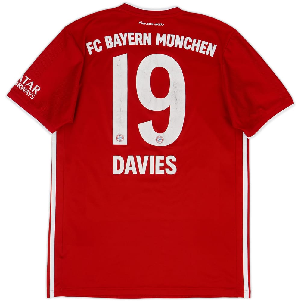 2020-21 Bayern Munich Home Shirt Davies #19 - 6/10 - (M)