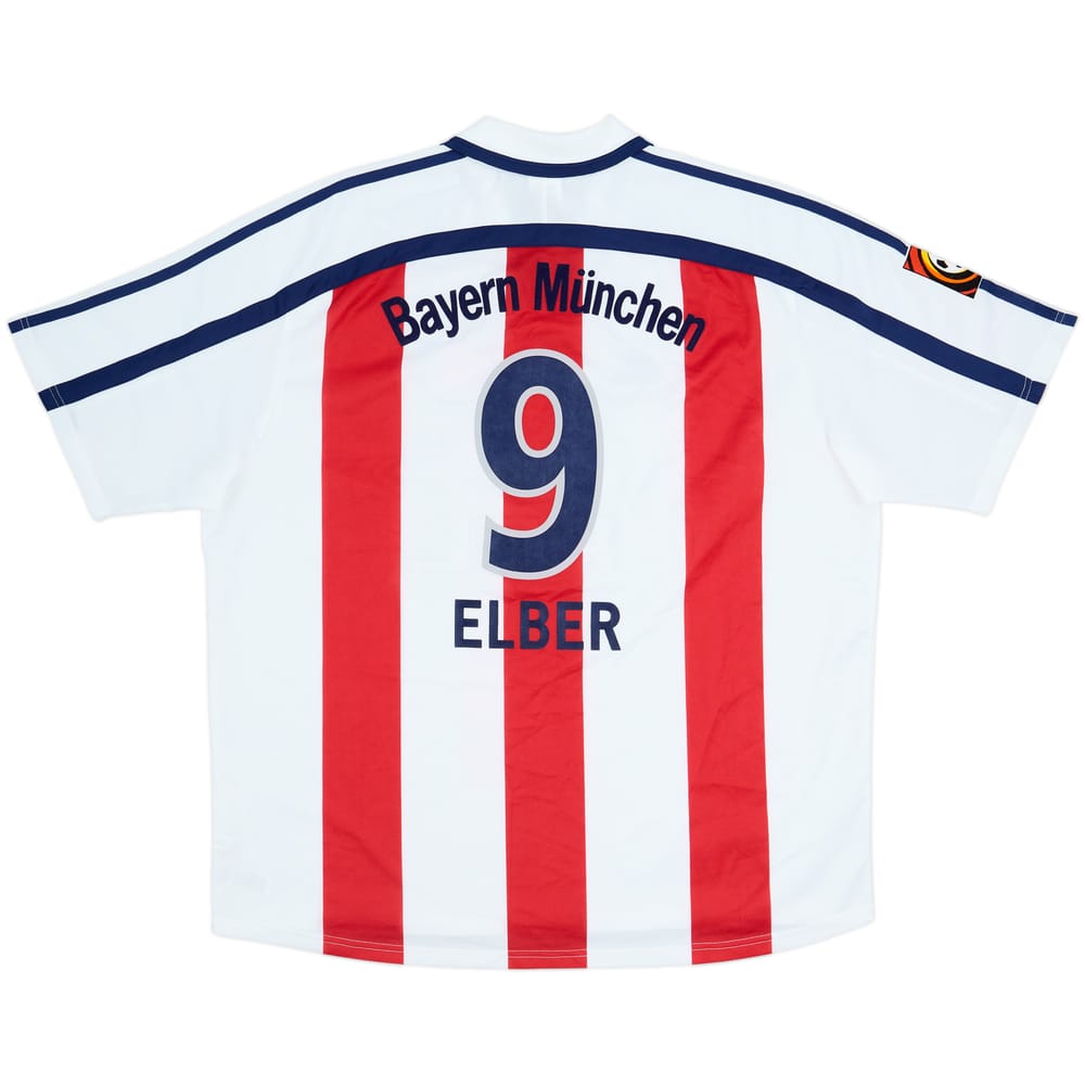 2000-01 Bayern Munich Maillot extérieur Elber #9 - 8/10 - (XXL)
