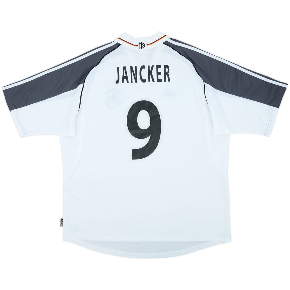 2000-02 Germany Home Shirt Jancker #9 - 7/10 - (XXL)