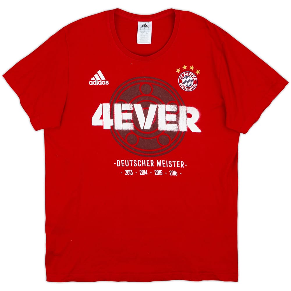 2015-16 Bayern Munich adidas Cotton Tee - 9/10 - (L)