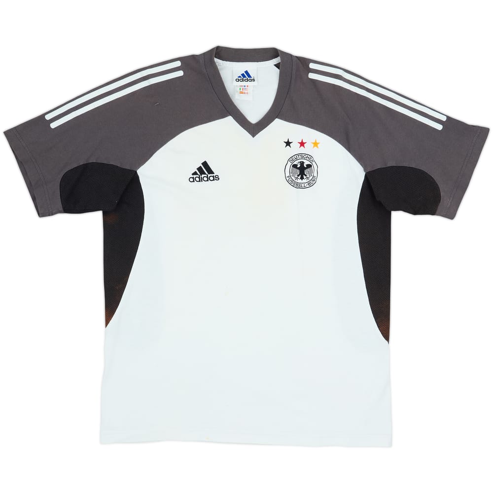 2002-04 Germany adidas Cotton Tee - 6/10 - (M)