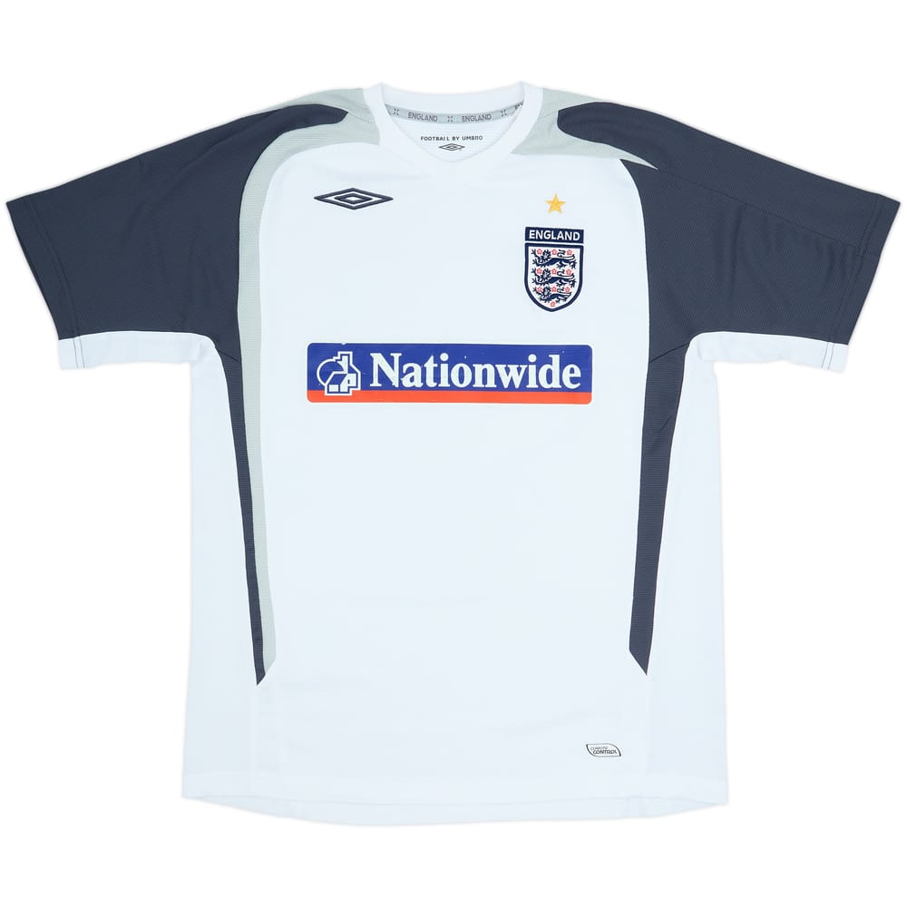 2005-07 England Umbro Training Shirt - 5/10 - (M)