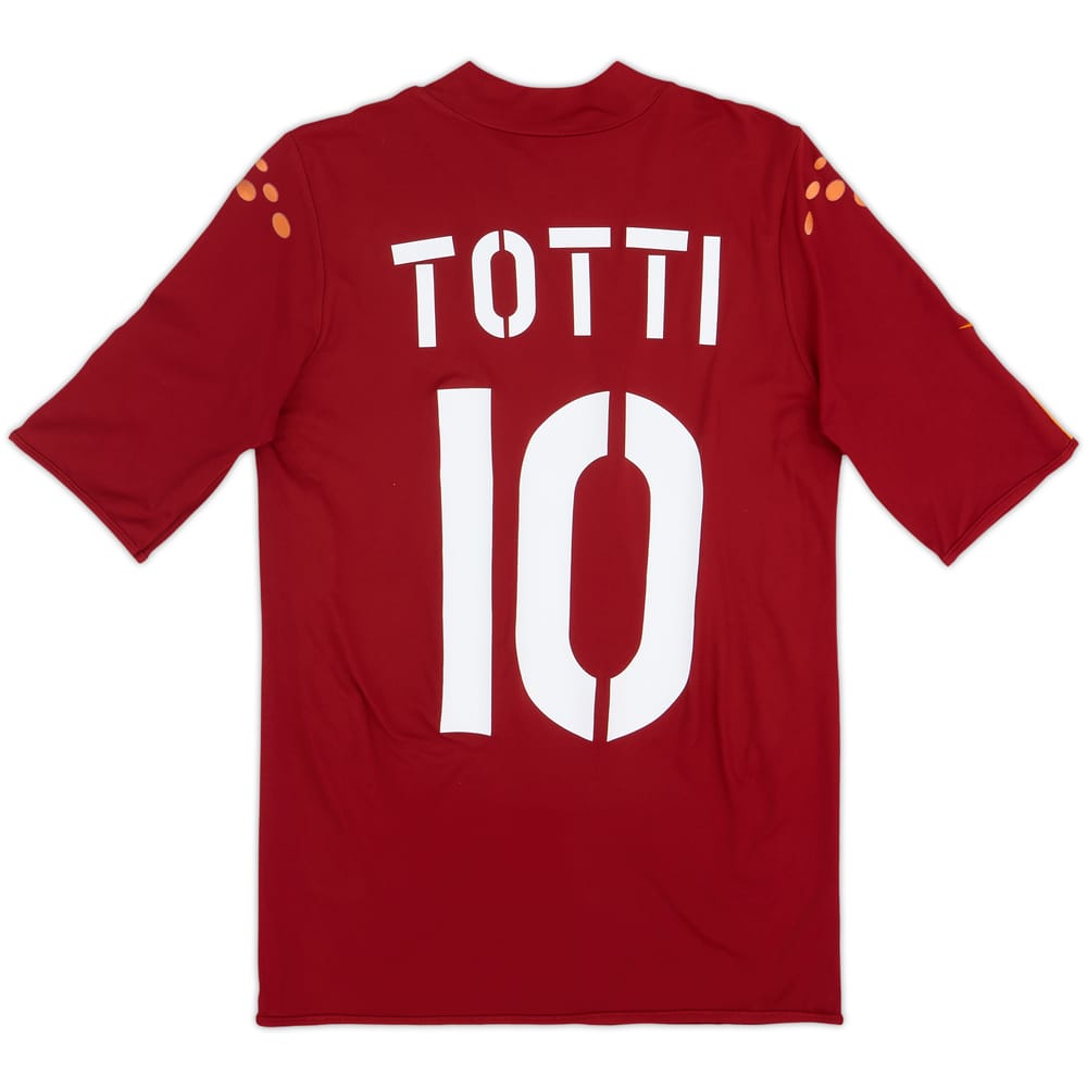 2003-04 Roma Home Shirt Totti #10 - 8/10 - (S)