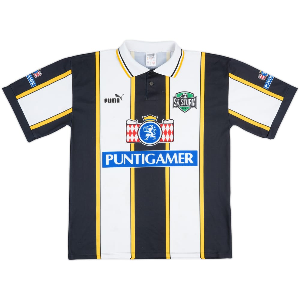 Camiseta de local de Sturm Graz 1996-98 #9 - 6/10 - (M)