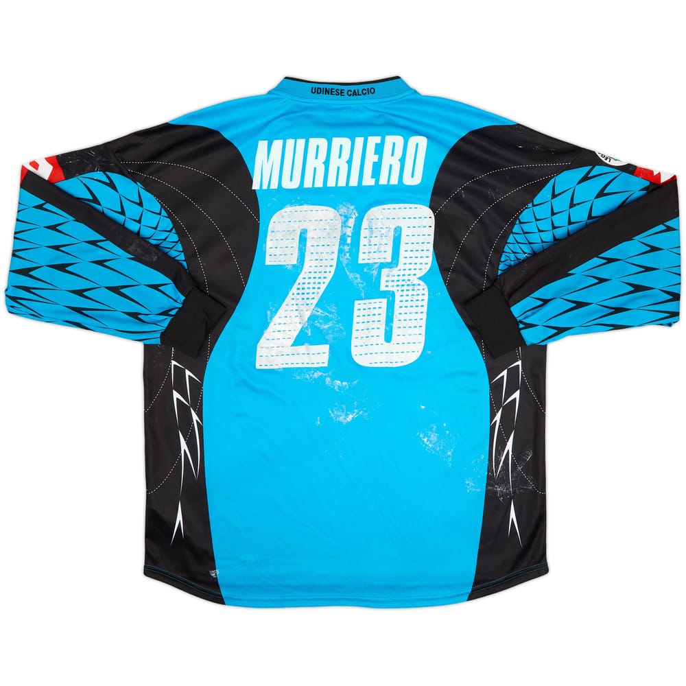2005-06 Udinese Match Issue Third/GK Shirt Murriero #23