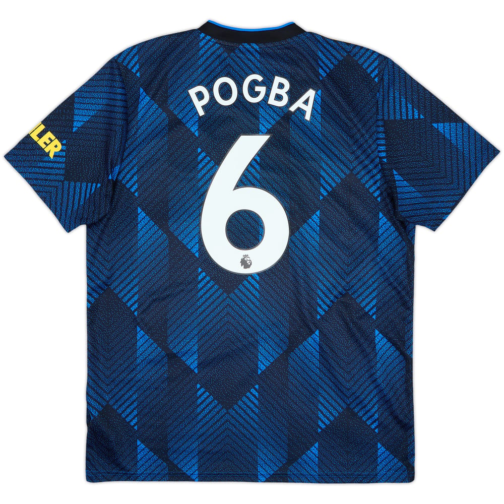 2021-22 Manchester United Third Shirt Pogba #6 - 8/10 - (L)