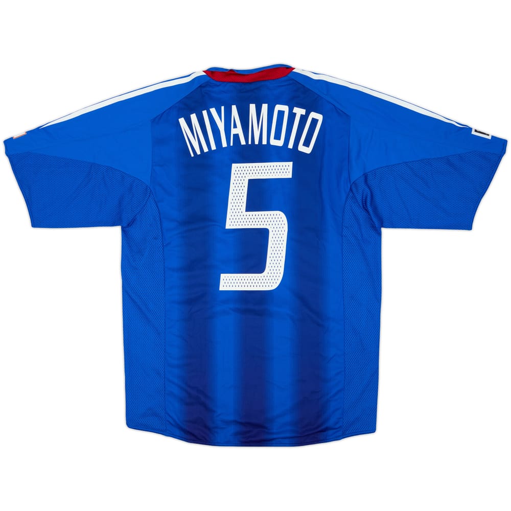 2004-06 Japan Player Issue Home Shirt Miyamoto #5 - 7/10 - (M)