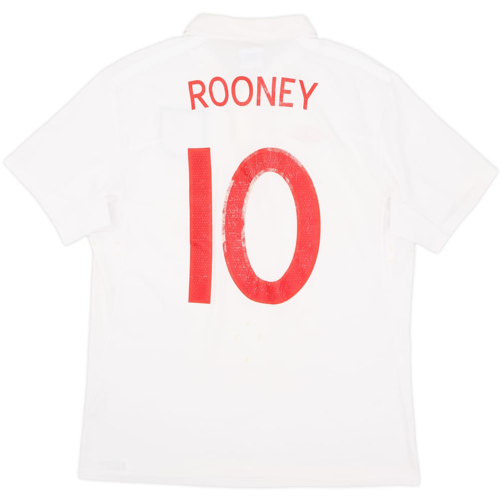 2009-10 England Home Shirt Rooney #10 - 5/10 - (L)