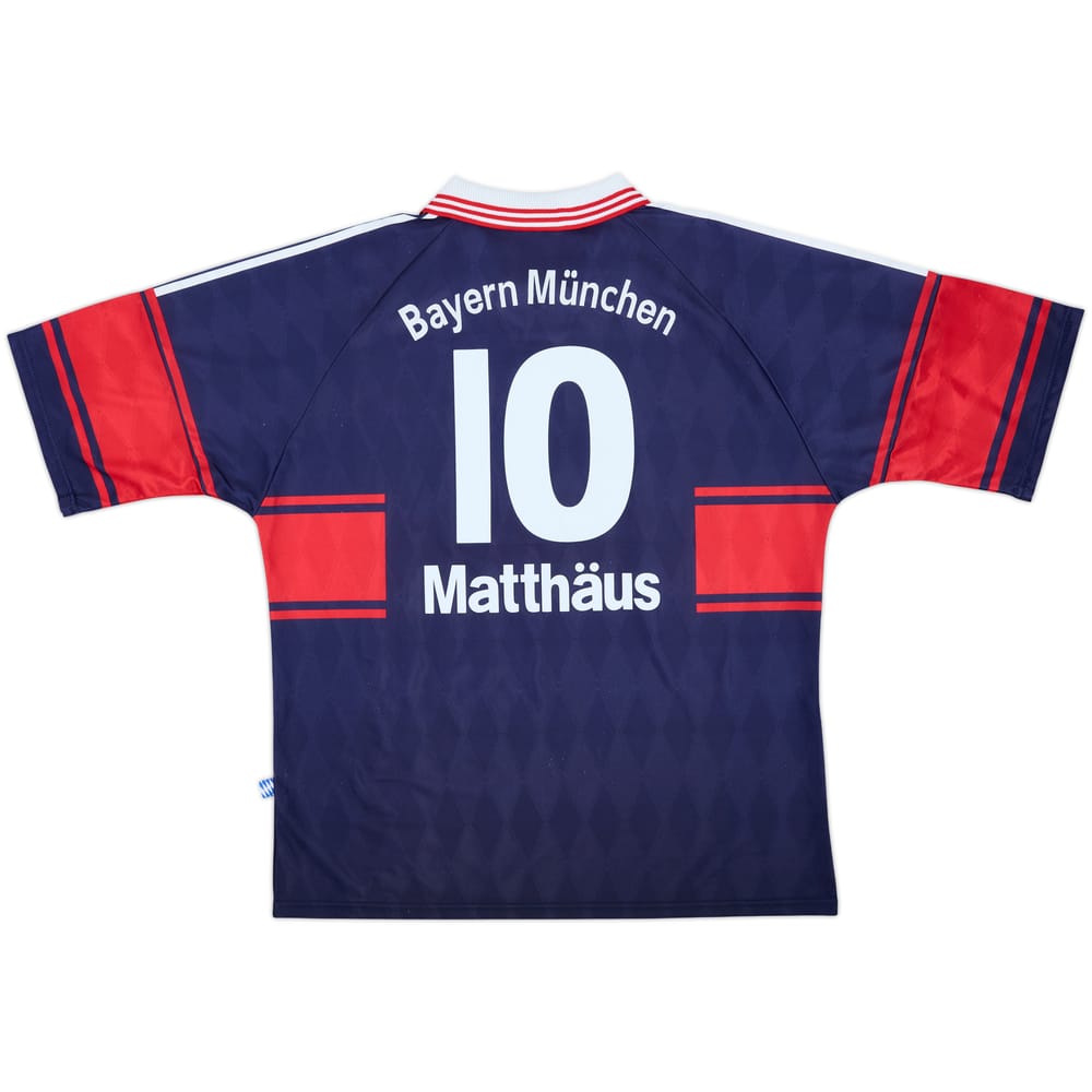 1997-99 Bayern Munich Home Shirt Matthaus #10 - 6/10 - (XXL)