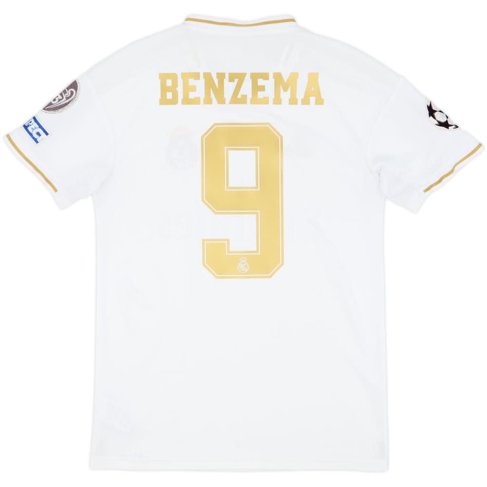 2019-20 Real Madrid Camiseta Local Benzema #9 - 6/10 - (S)