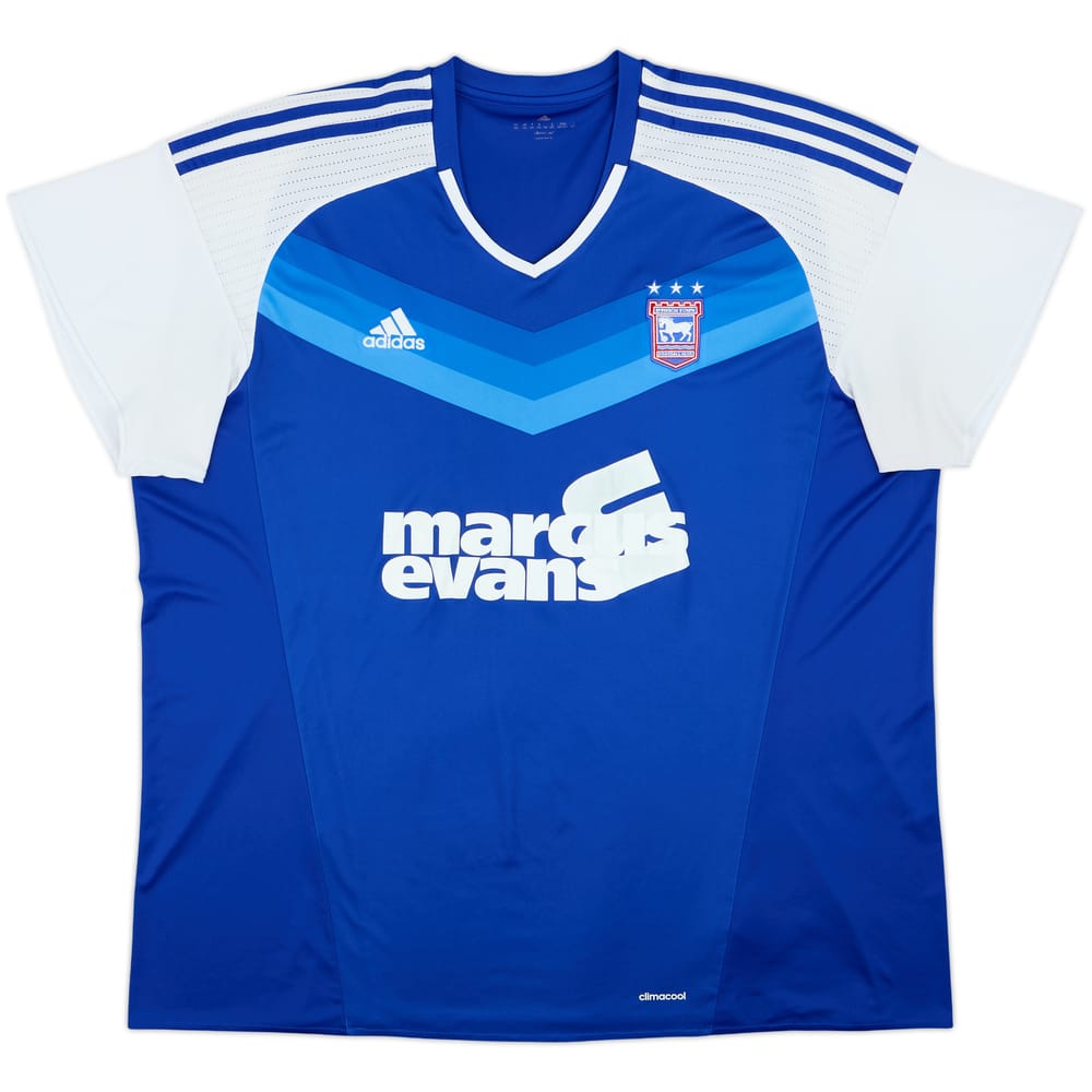2016-17 Ipswich Home Shirt - 6/10 - (3XL)
