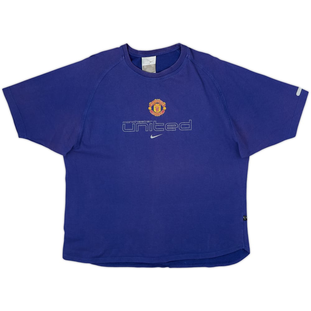 2002-03 Manchester United Nike Cotton Tee - 5/10 - (M)
