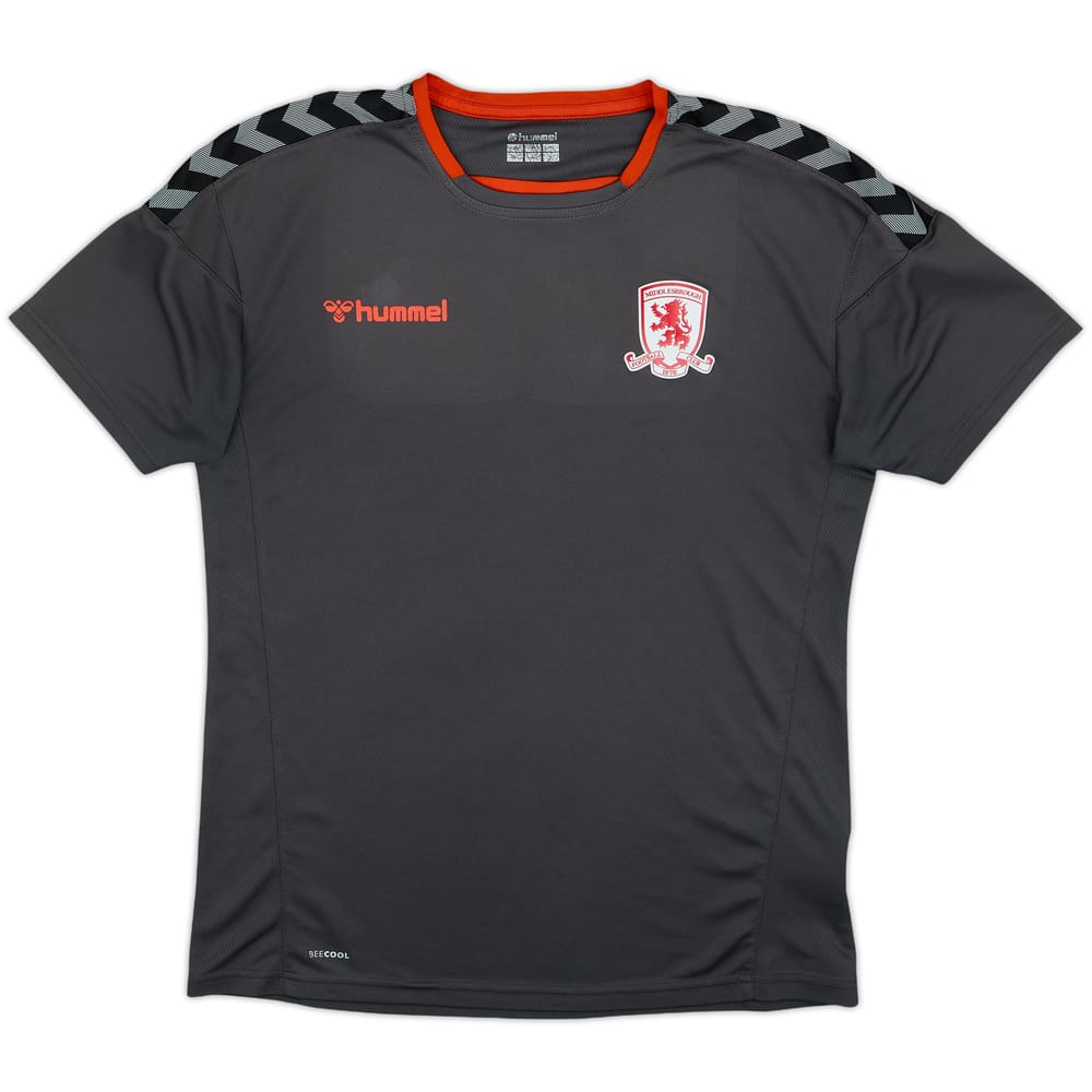 2020-21 MIddlesbrough Hummel Training Shirt - 8/10 - (M)