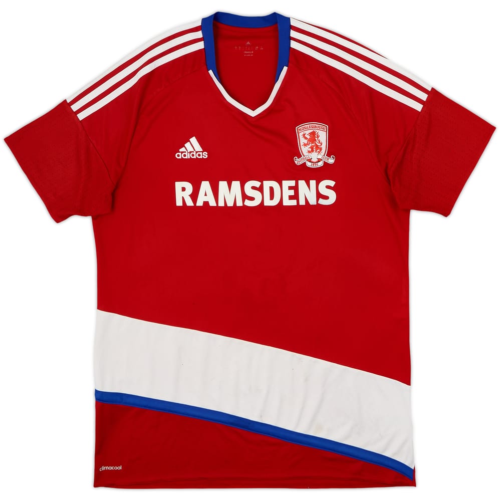 2016-17 Middlesbrough Home Shirt - 4/10 - (L)