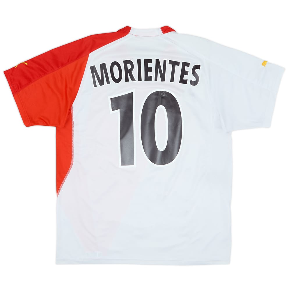 2004-06 Monaco Home Shirt Morientes #10 - 6/10 - (XL)