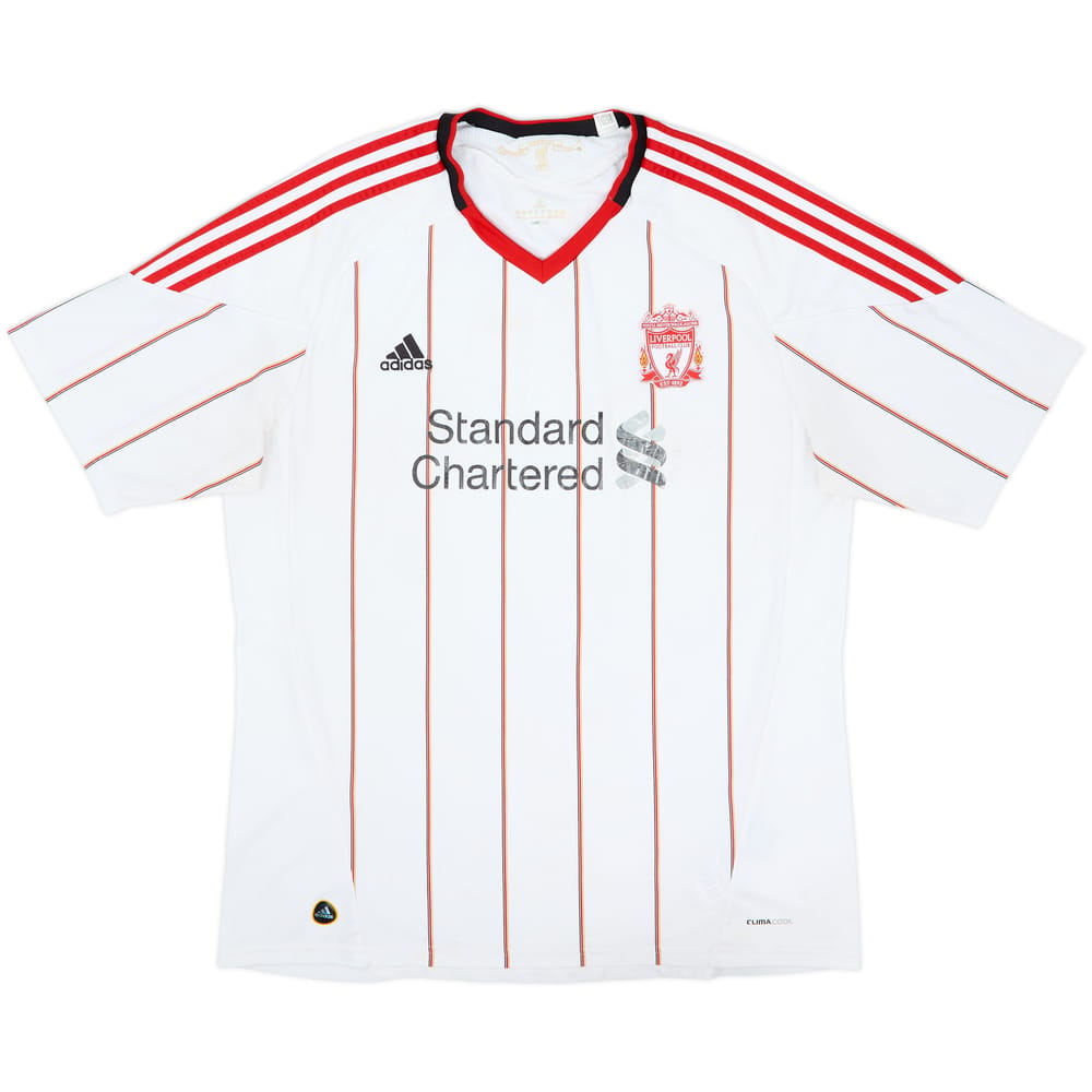 2010-11 Liverpool Away Shirt - 4/10 - (XXL)