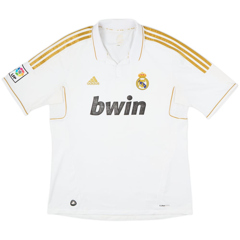2011-12 Real Madrid Home Shirt - 5/10 - (XL)