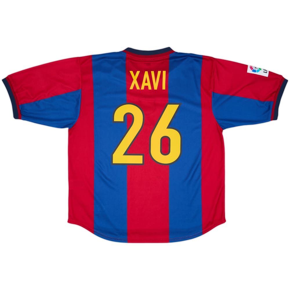 1998-00 Barcelona Camiseta Local Xavi #26 - 8/10 - (XL)