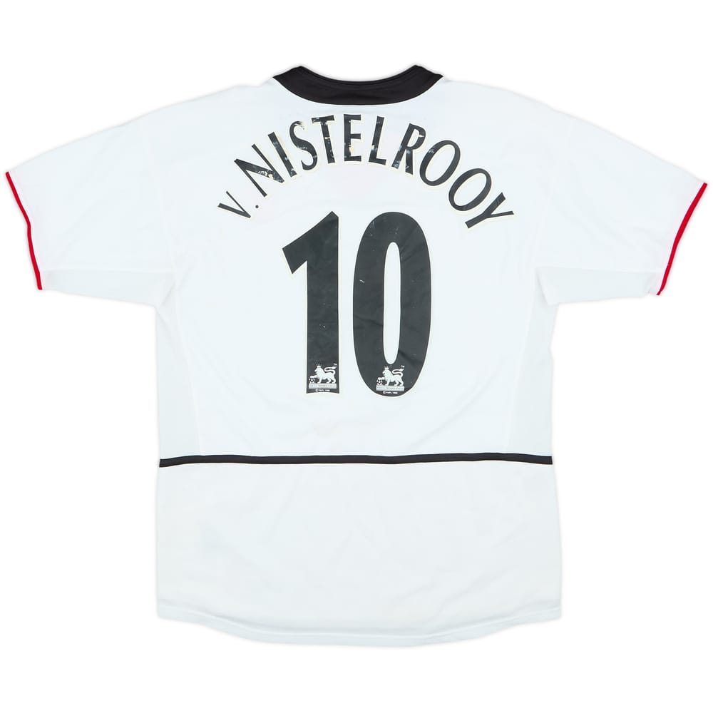 2002-03 Manchester United Away Shirt v. Nistelrooy #10 - 4/10 - (XL.Boys)