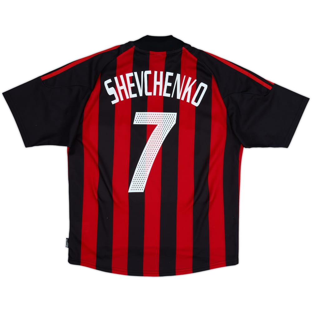 2002-03 AC Milan Home Shirt Shevchenko #7 - 9/10 - (M)