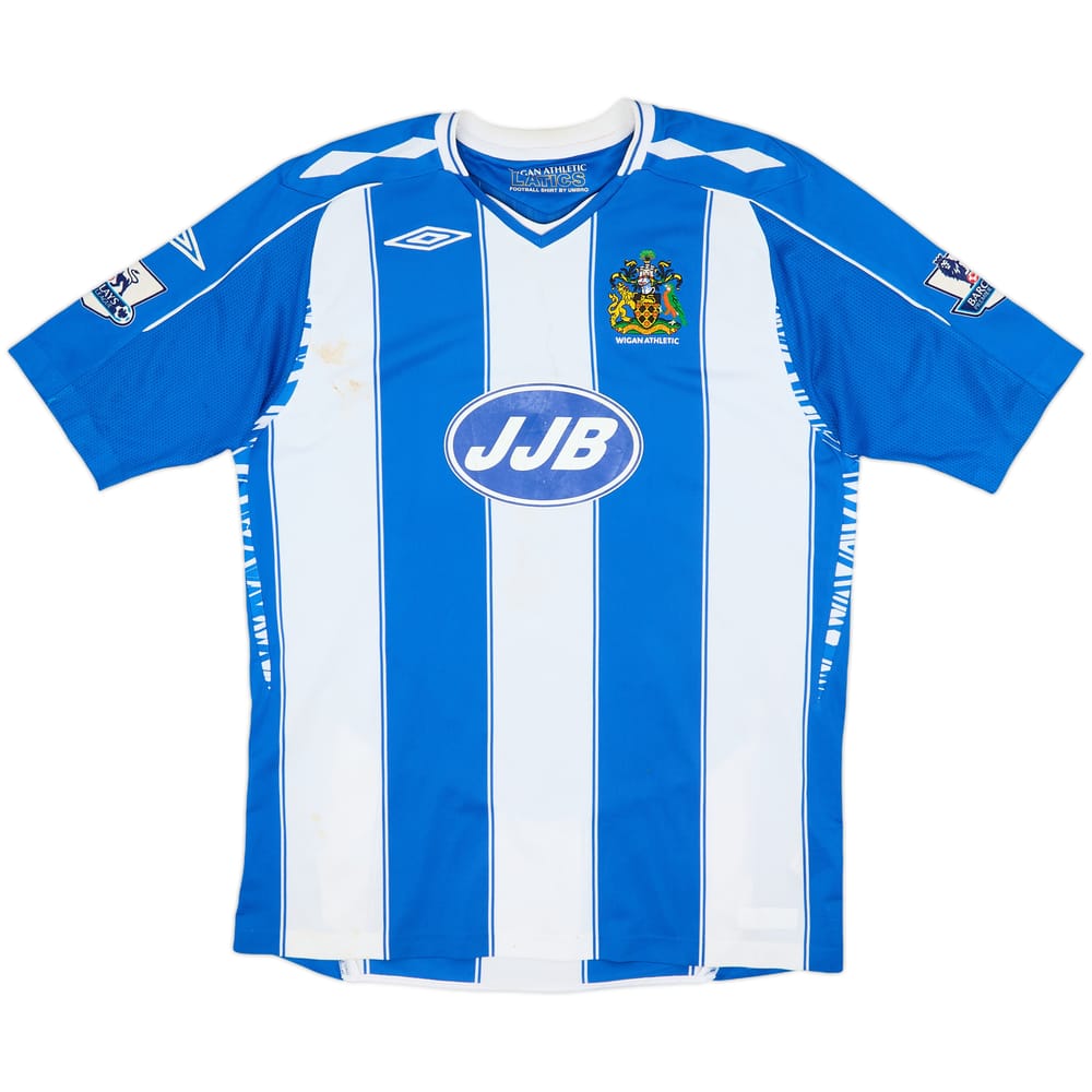 2007-08 Wigan Home Shirt Aghahowa #15 - 5/10 - (L)