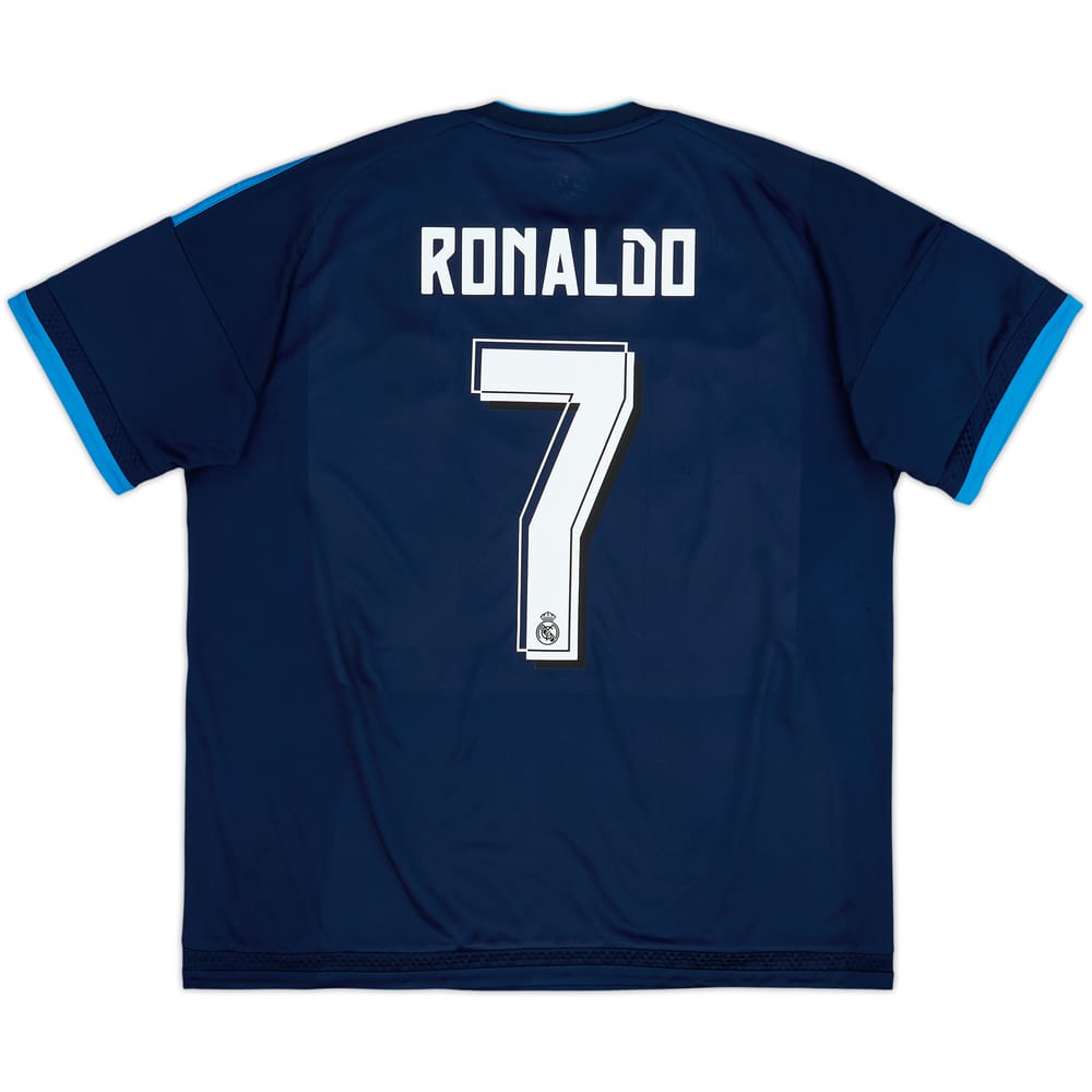 Camiseta de la tercera equipación del Real Madrid 2015-16 Ronaldo #7 - 6/10 - (L)