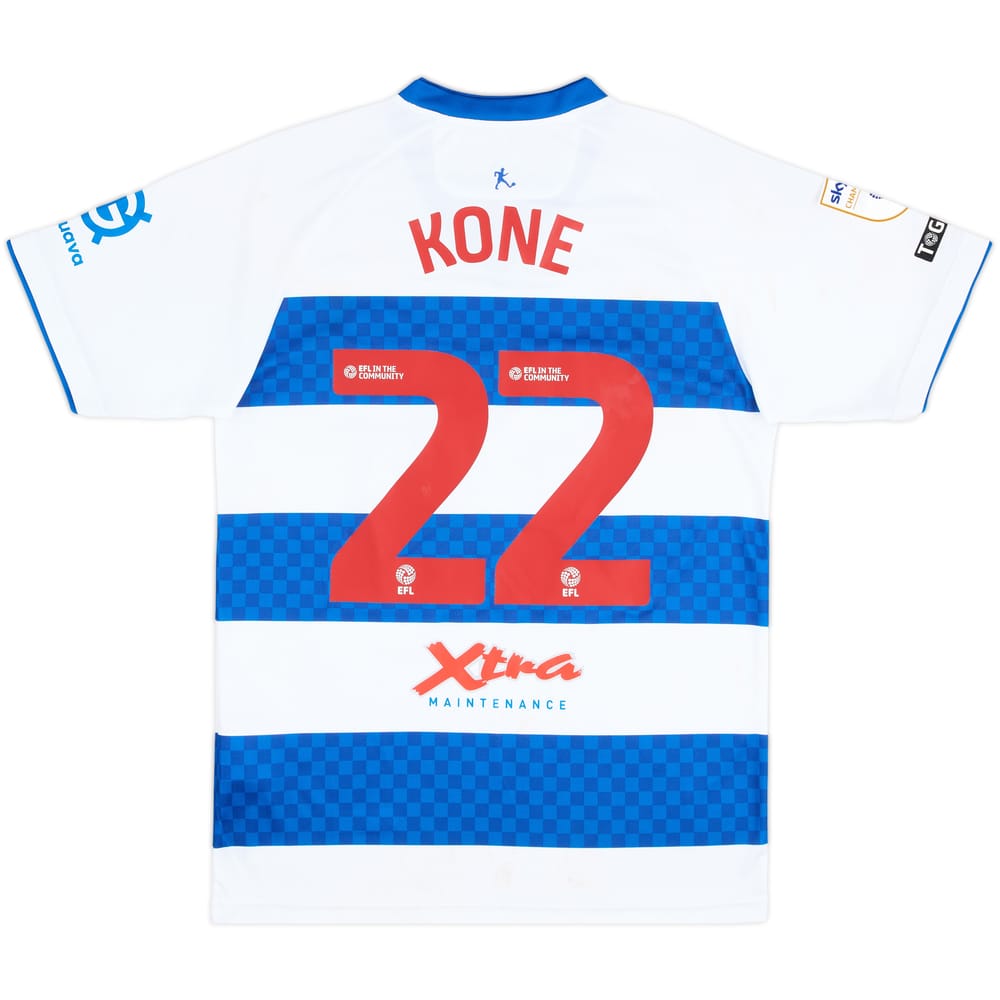 2025-26 Queens Park Rangers Match Worn Home Shirt Kone #22