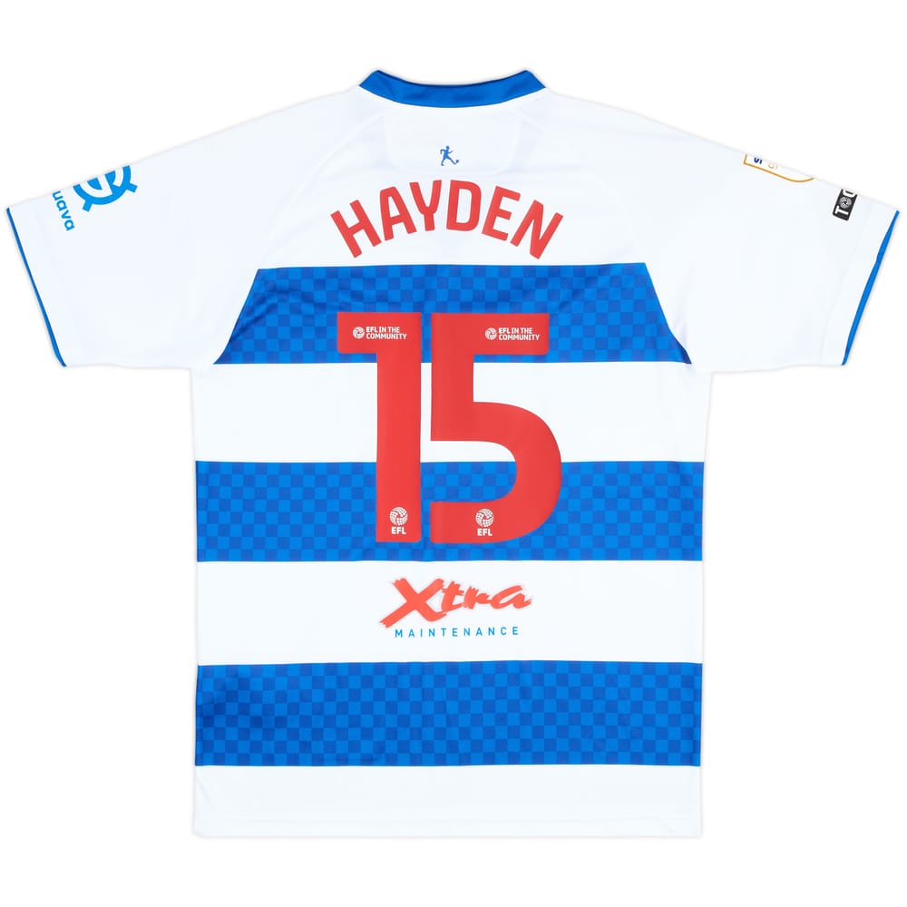 2025-26 Queens Park Rangers Match Issue Home Shirt Hayden #15