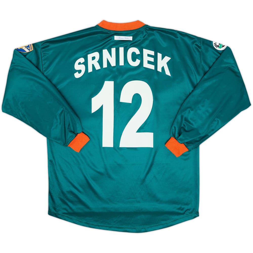 2001-02 Brescia Match Issue GK Shirt Srnicek #12