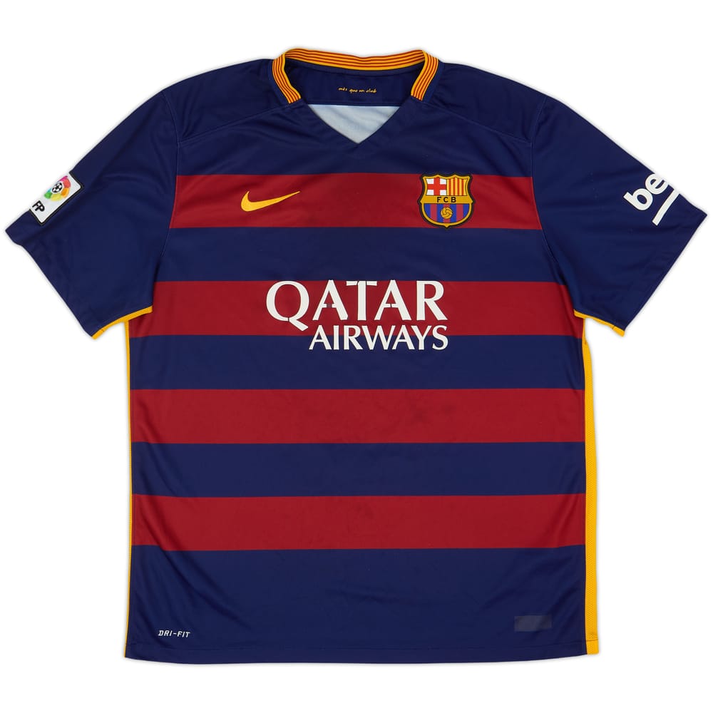 2015-16 Barcelona Camiseta Local - 5/10 - (XL)