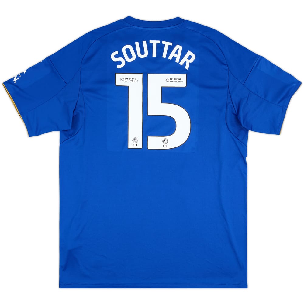 2025-26 Leicester Match Issue Home Shirt Souttar #15