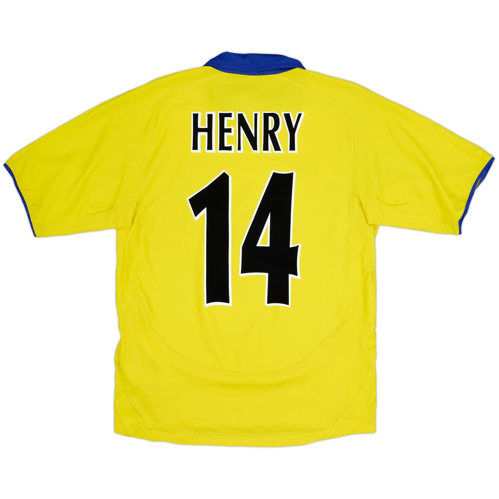 2003-05 Arsenal Camiseta Visitante Henry #14 - 7/10 - (S)
